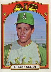 1972 Topps Baseball Cards      735     Diego Segui